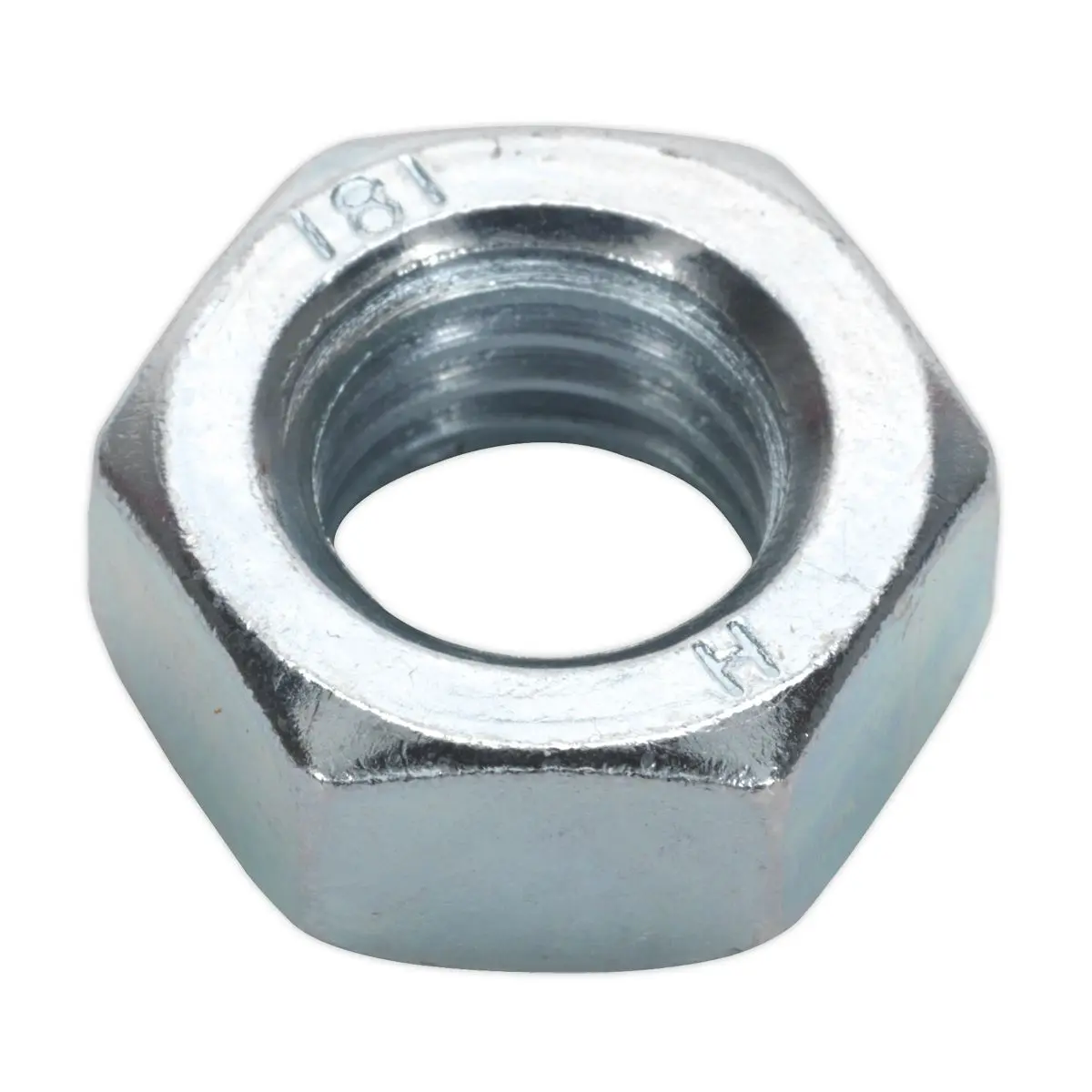 Sealey Steel Nut DIN 934 - M14 Zinc Pack of 25