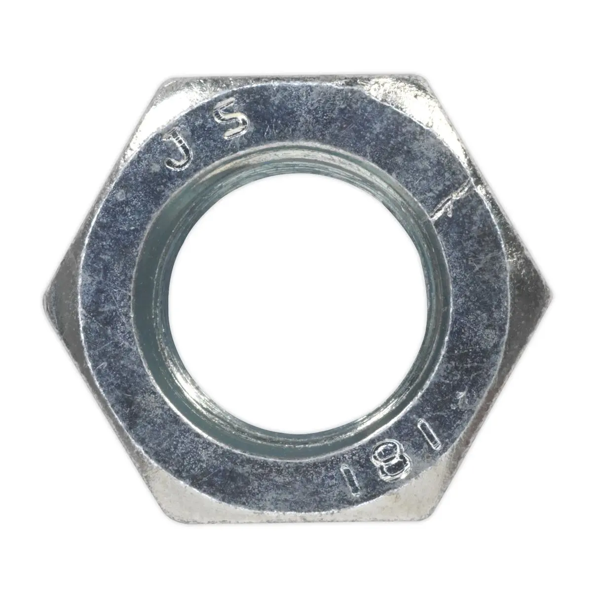 Sealey Steel Nut DIN 934 - M16 Zinc Pack of 25 - Image 3