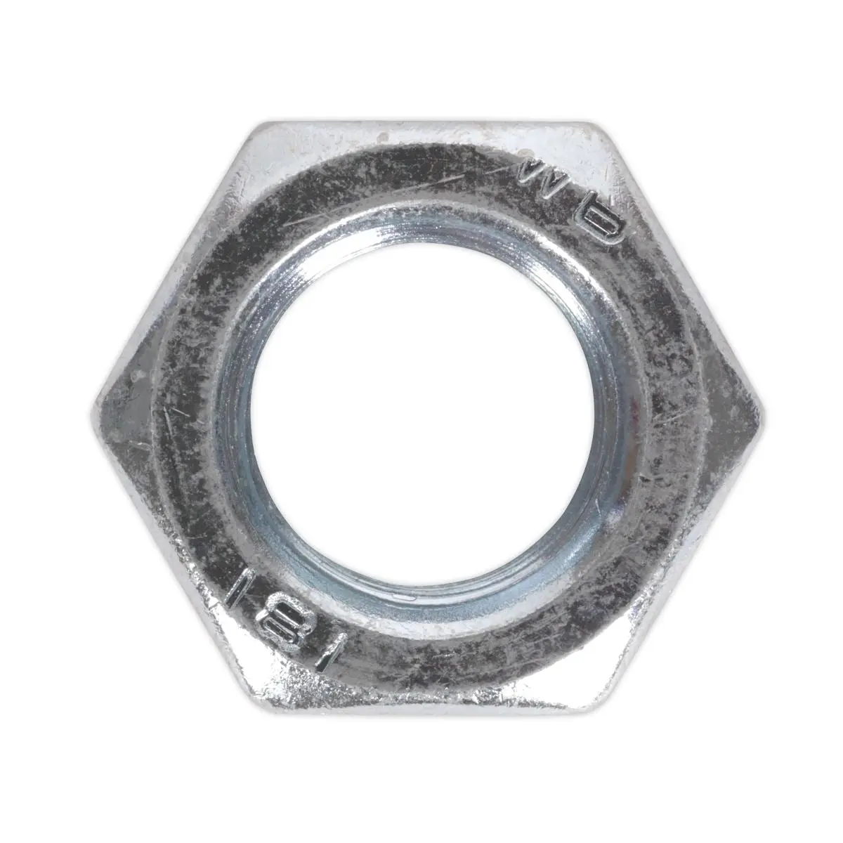 Sealey Steel Nut DIN 934 - M24 Zinc Pack of 5 - Image 3