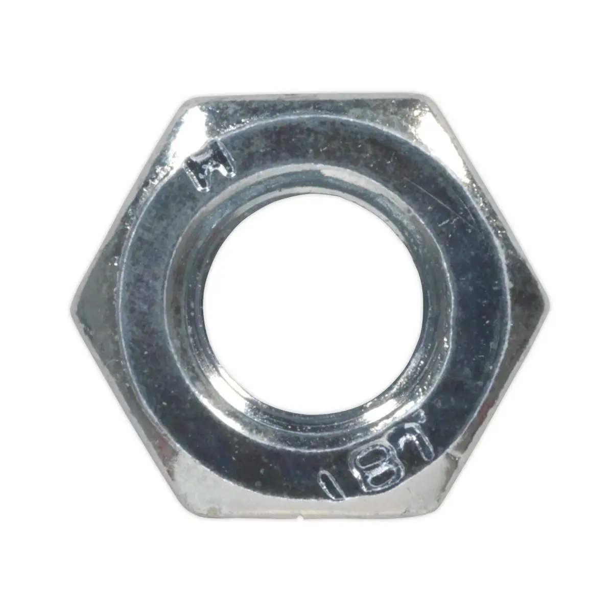 Sealey Steel Nut DIN 934 - M6 - Pack of 100 - Image 3