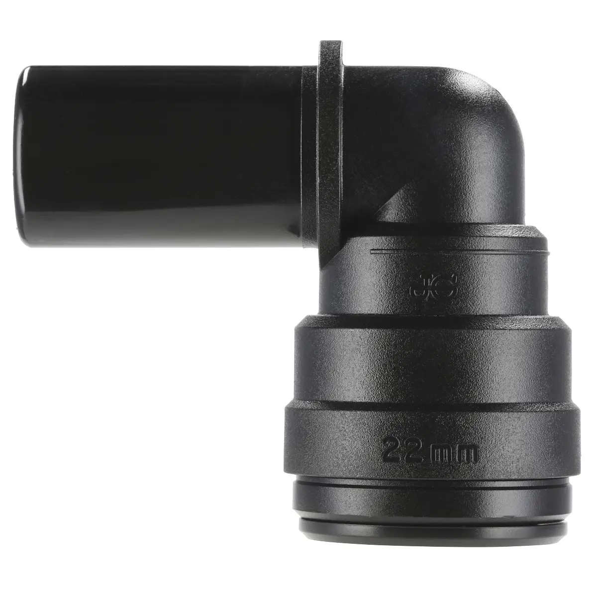 John Guest Stem Elbow 22mm Pack of 2 (John Guest Speedfit® - PM222222E) - Image 2