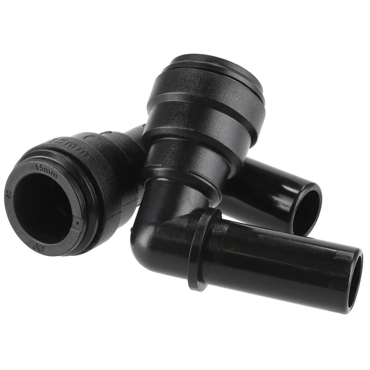 John Guest Stem Elbow15mm Pack of 2 (John Guest Speedfit® - PM221515E) - Image 5