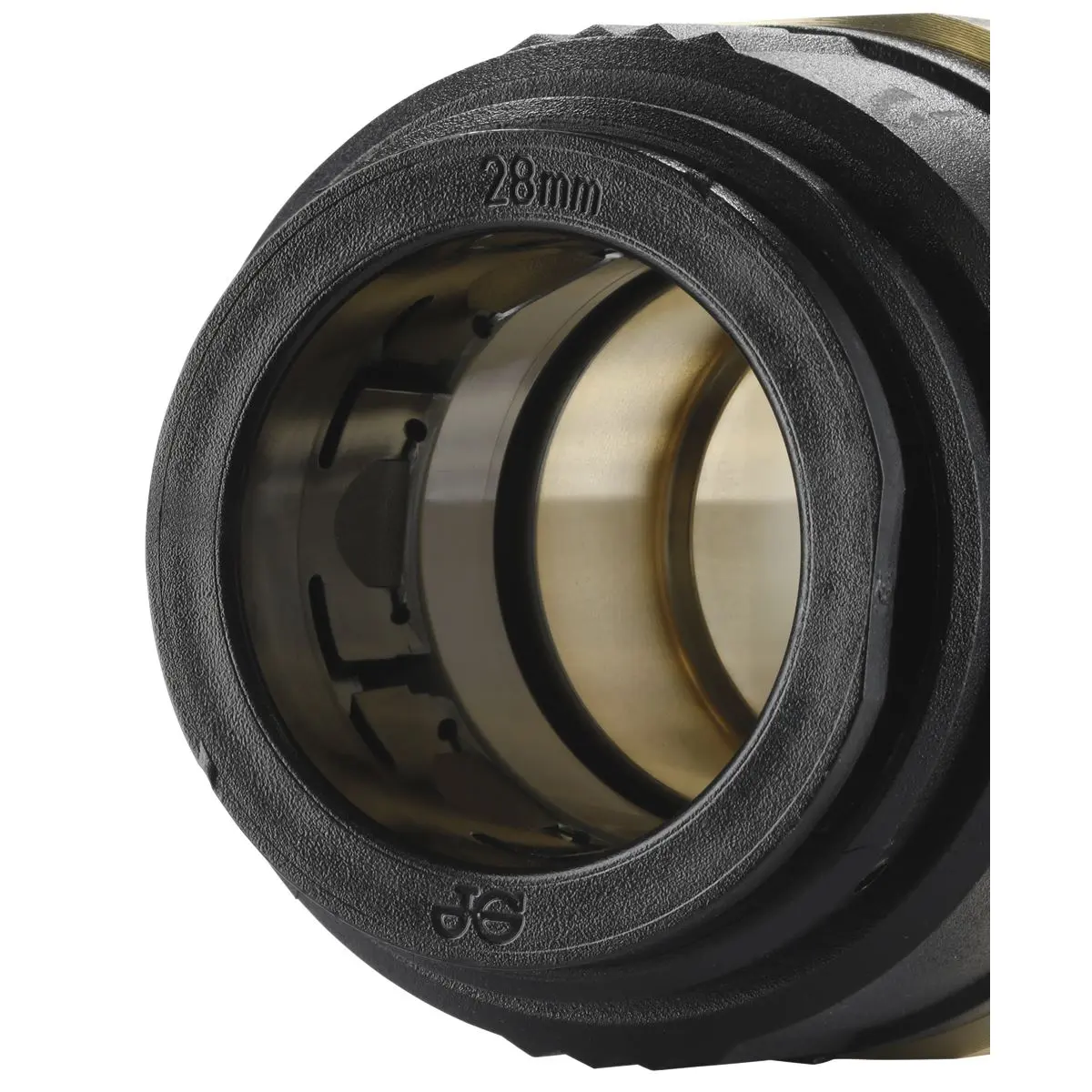 John Guest Straight Adaptor 28mm x 1"BSPT Brass (John Guest Speedfit® - MM012808N) - Image 3
