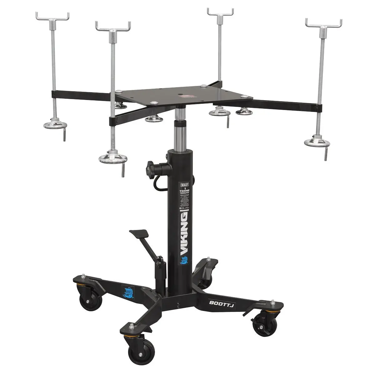 Sealey Subframe Cradle and 800kg Transmission Jack Combo
