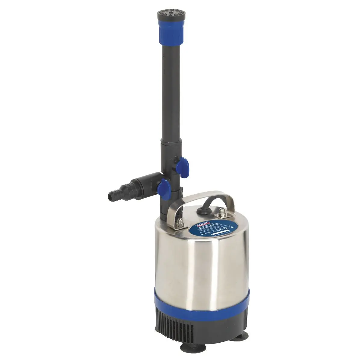 Sealey Submersible Pond Pump Stainless Steel 1750L/hr 230V - Image 8