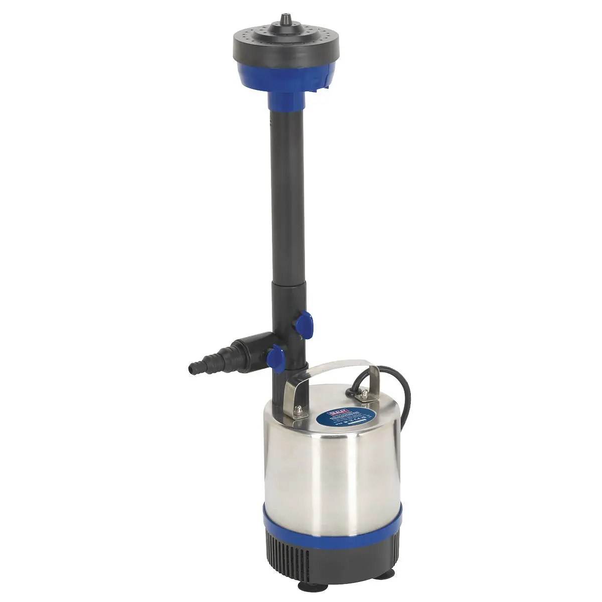 Sealey Submersible Pond Pump Stainless Steel 3000L/hr 230V - Image 4