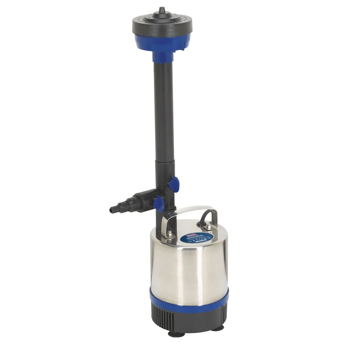 Sealey Submersible Pond Pump Stainless Steel 3600L/hr 230V - Image 2