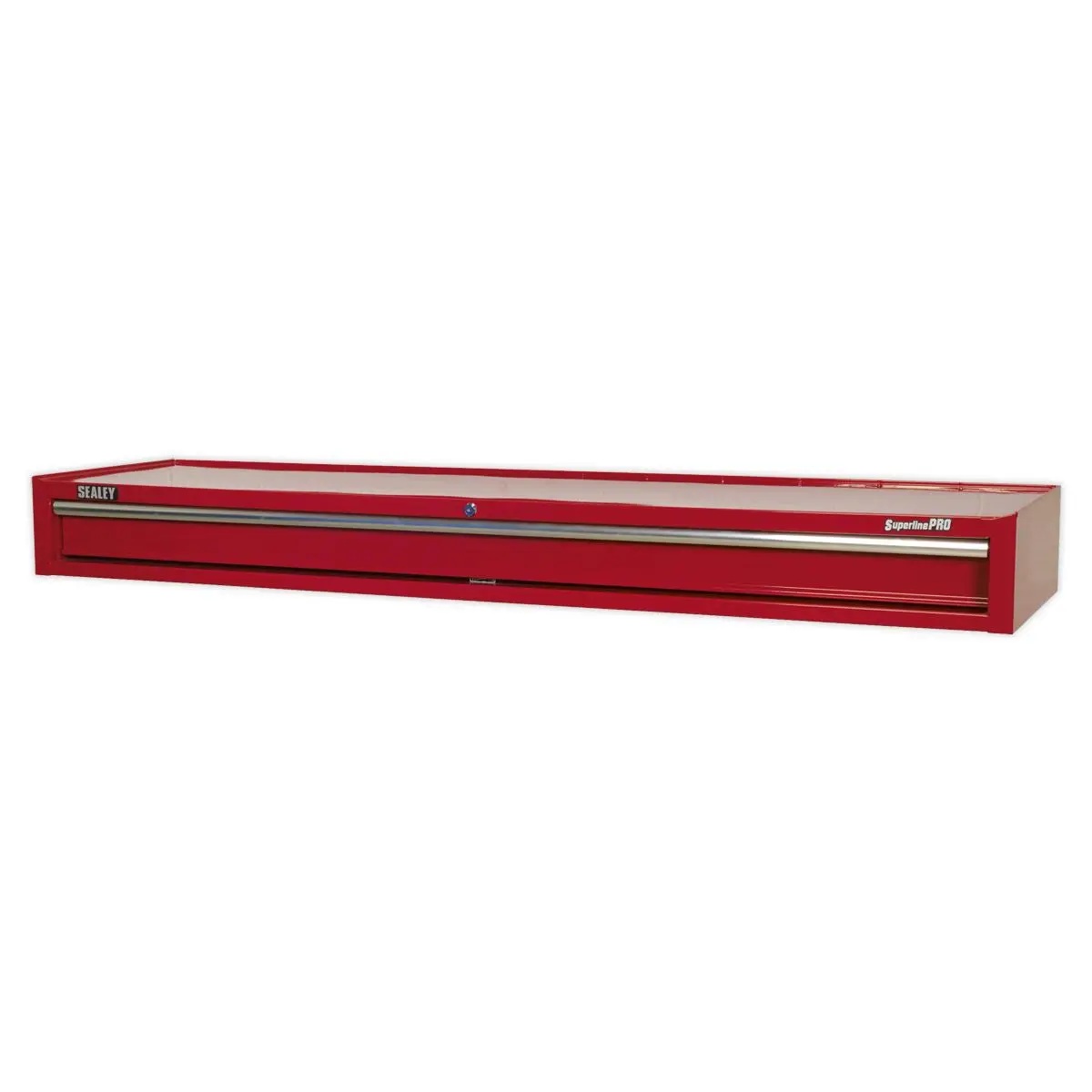 Sealey Superline Pro Mid-Box Tool Chest 1 Drawer with Ball-Bearing Slides Heavy-Duty - Red - Image 2