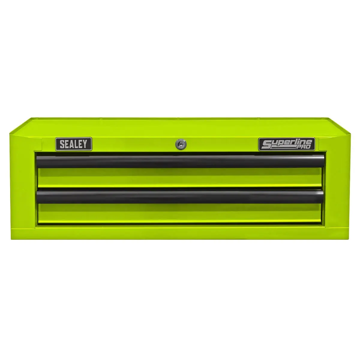 Sealey Superline Pro Mid-Box Tool Chest 2 Drawer with Ball-Bearing Slides - Green/Black - Image 7
