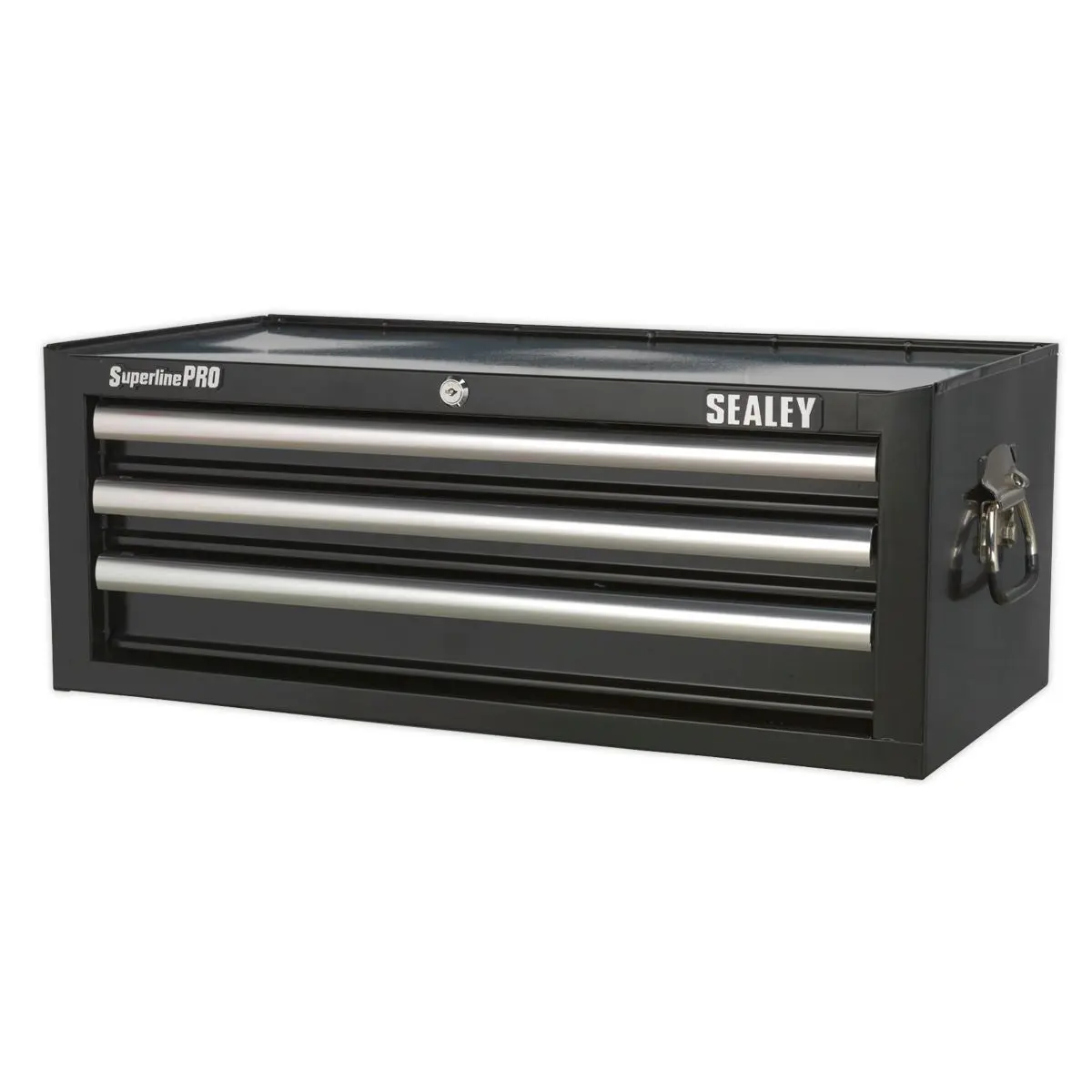 Sealey Superline Pro Mid-Box Tool Chest 3 Drawer with Ball-Bearing Slides - Black - Image 5