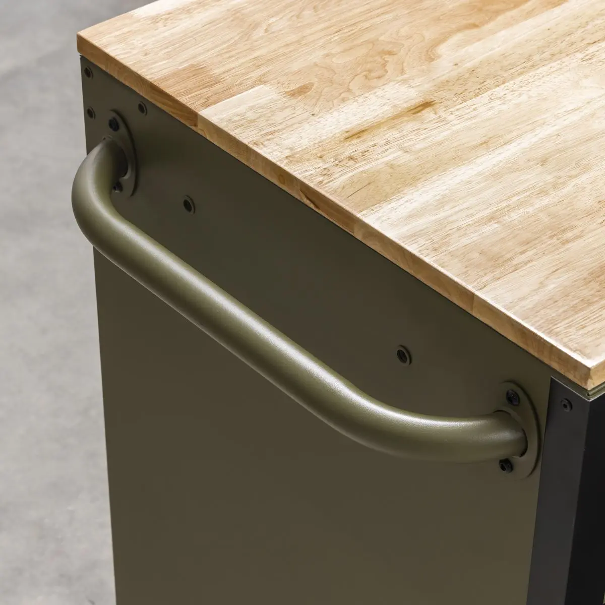 Sealey Superline PRO® Mobile Trolley with Wooden Worktop & Power Bar 10 Drawer 1320mm - Image 6