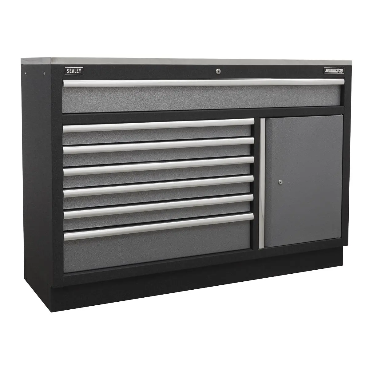 Sealey Superline Pro Modular 7 Drawer Floor Cabinet 1360mm - Image 4