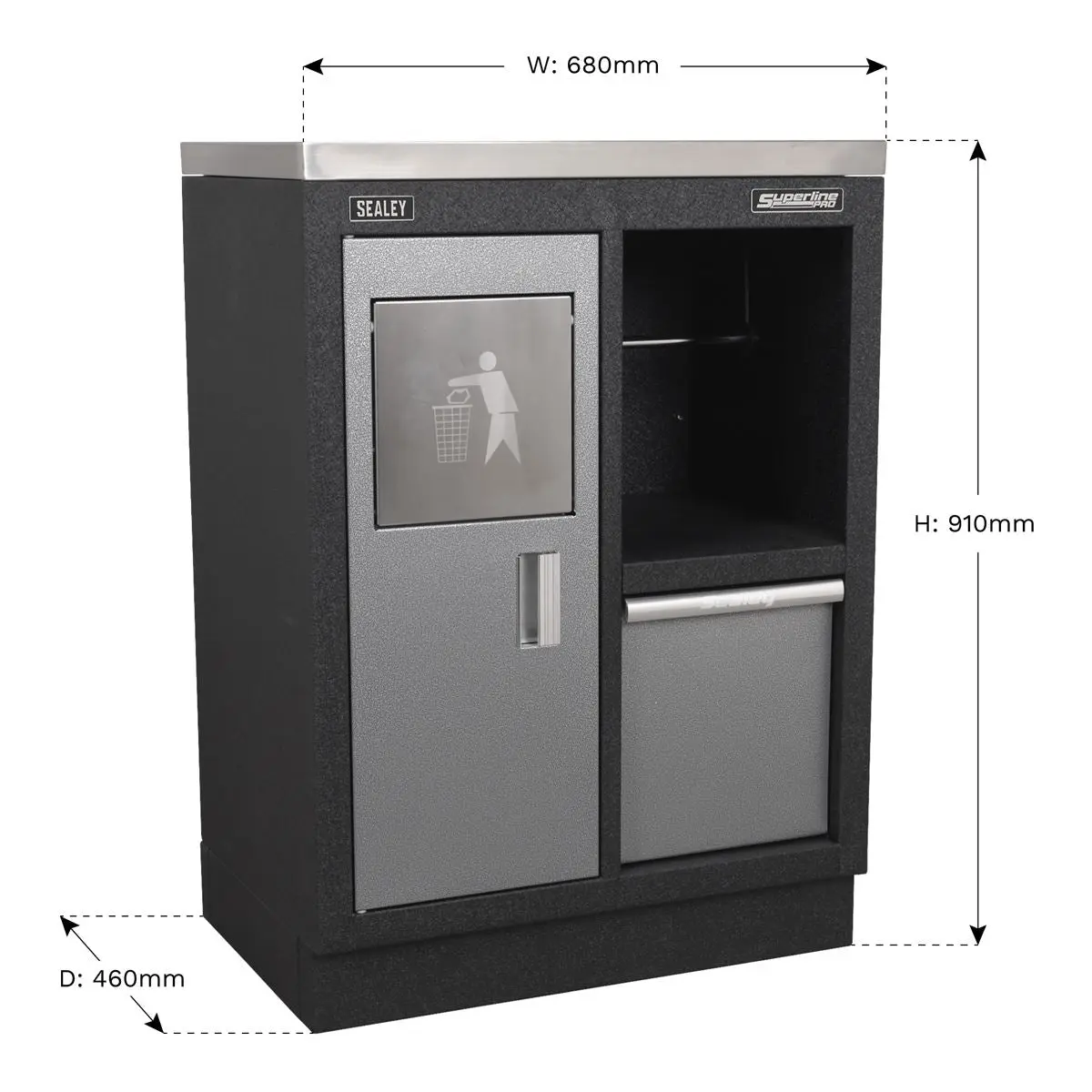Sealey Superline Pro Modular Cabinet Multifunction 680mm - Image 3