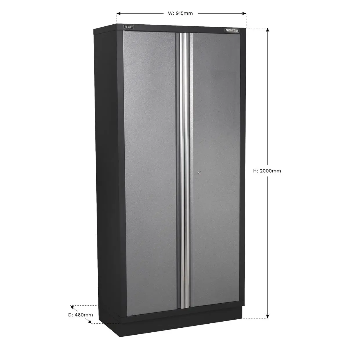 Sealey Superline Pro Modular Floor Cabinet 2 Door Full Height 915mm - Image 3