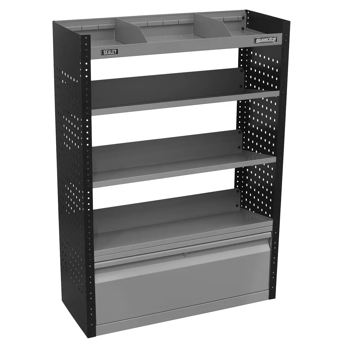 Sealey Superline Pro Modular Slanted Shelf Van Storage System - Image 5