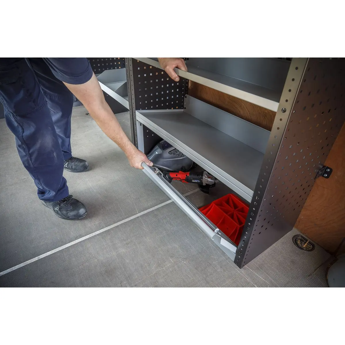Sealey Superline Pro Modular Slanted Shelf Van Storage Unit 925mm - Image 10
