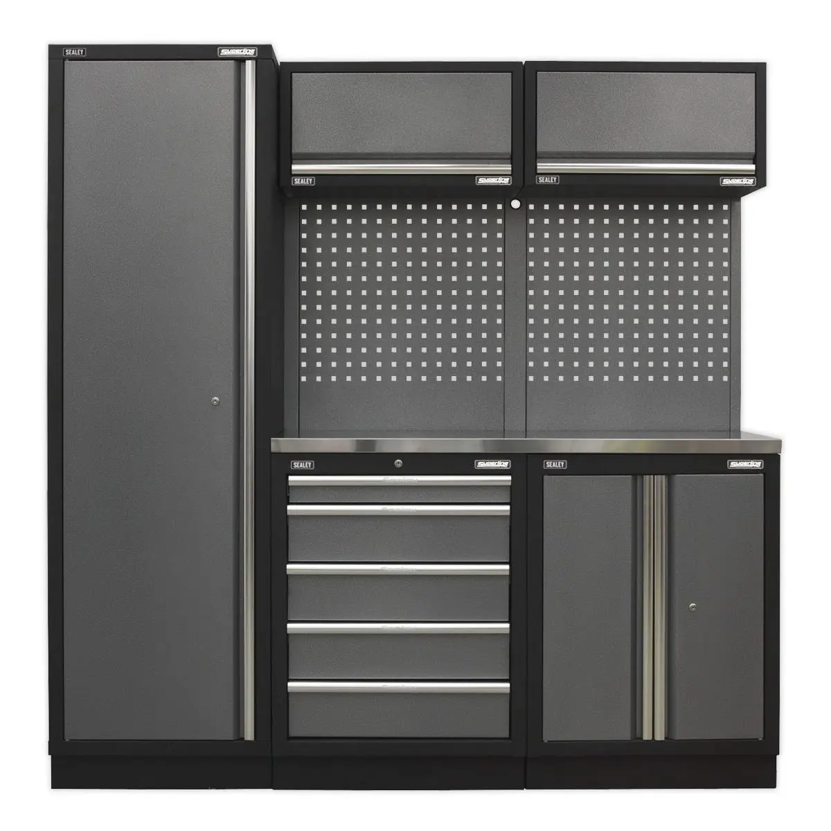 Sealey Superline Pro Superline PRO® 2.0m Storage System - Stainless Worktop