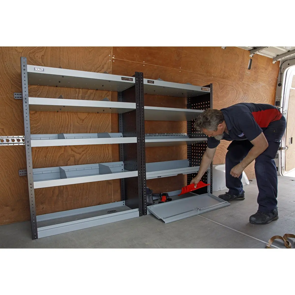 Sealey Superline Pro Modular Van Storage System 1.85m 3pc Set - Image 5