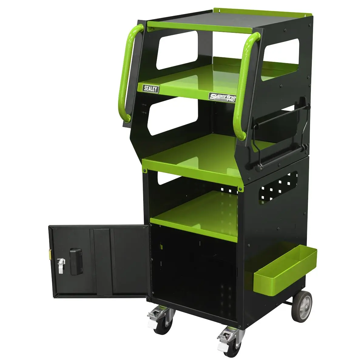 Sealey Superline Pro Multipurpose Trolley for Diagnostics 4-Level - Image 3