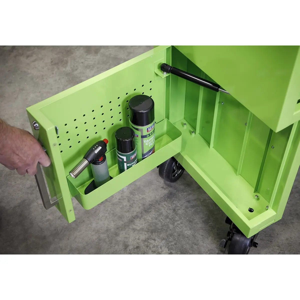 Sealey Superline Pro Rollcab 3 Drawer & Utility Seat - Image 18