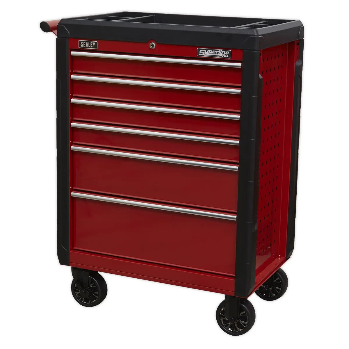 Sealey Superline Pro Rollcab 6 Drawer with Ball-Bearing Slides - Image 11