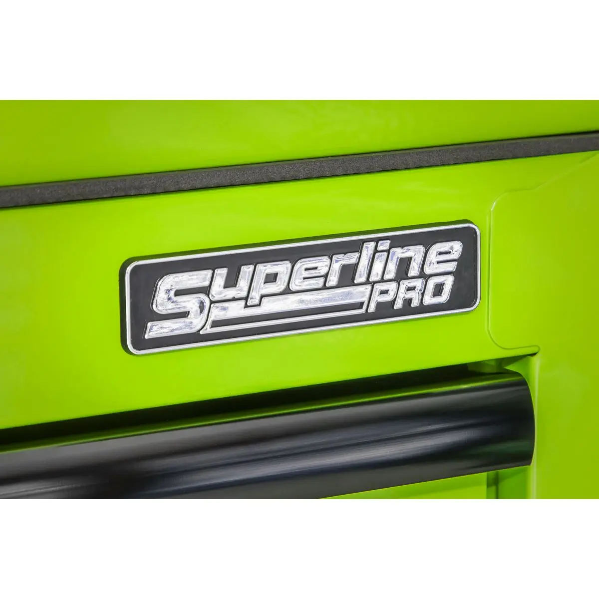 Sealey Superline Pro Rollcab 7 Drawer with Ball-Bearing Slides - Green/Black - Image 2