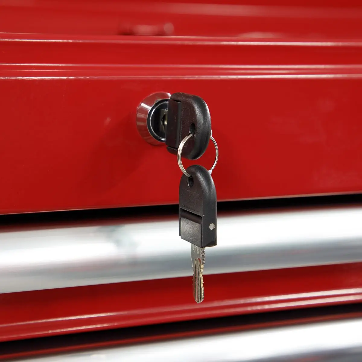 Sealey Superline Pro Rollcab 7 Drawer with Ball-Bearing Slides - Red - Image 5