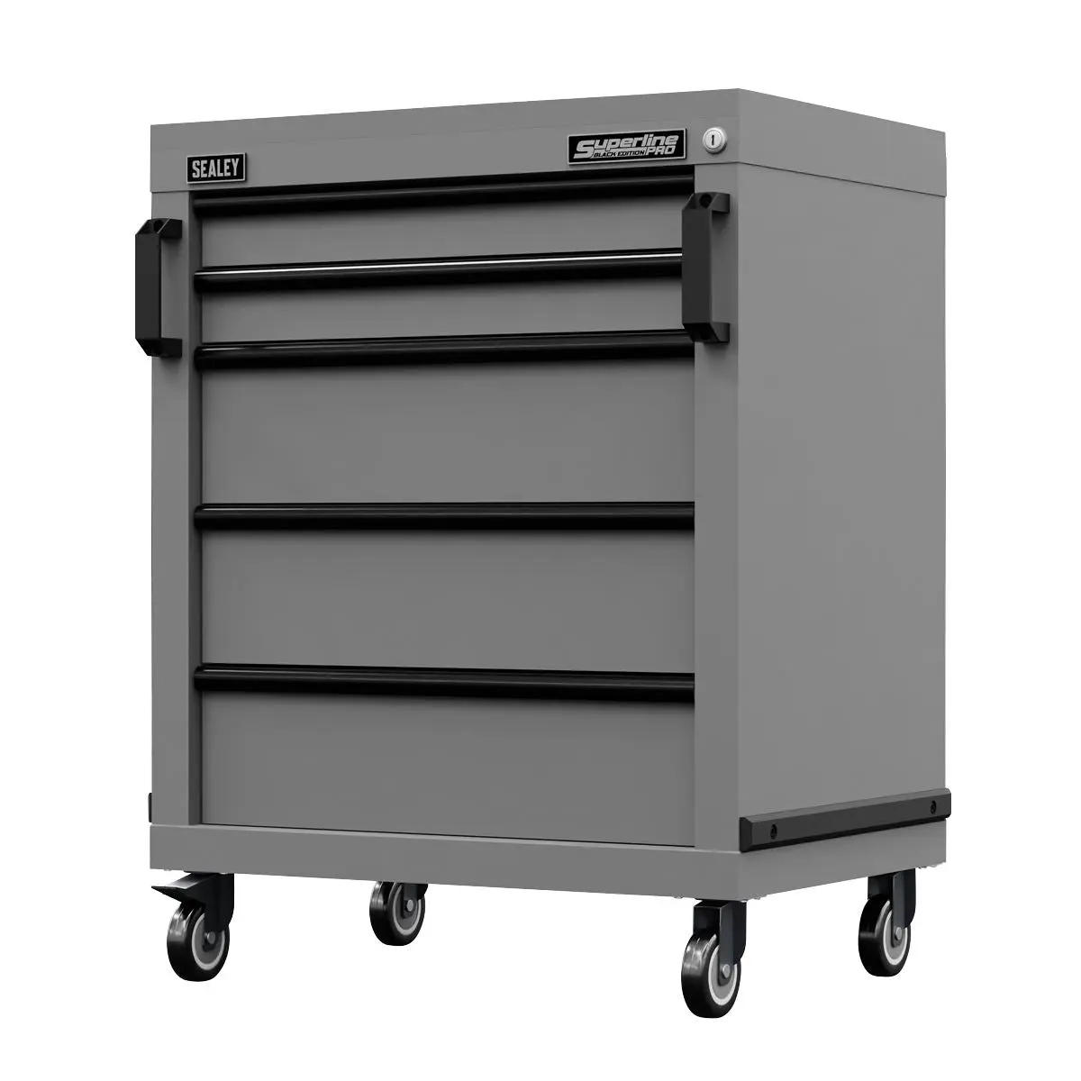 Sealey Superline Pro Superline PRO® Black Edition Modular Mobile Cabinet 5 Drawer 650mm - Image 6