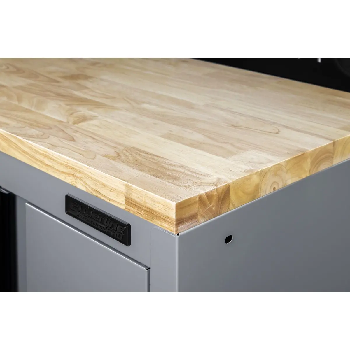 Sealey Superline Pro Superline PRO® Black Edition Rubber Wood Worktop 680mm - Image 2