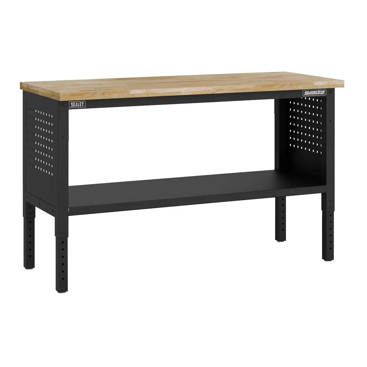 Sealey Superline Pro Superline PRO® Modular Workbench with 3 Drawers & Cupboard Wooden Worktop 1525mm - Image 6