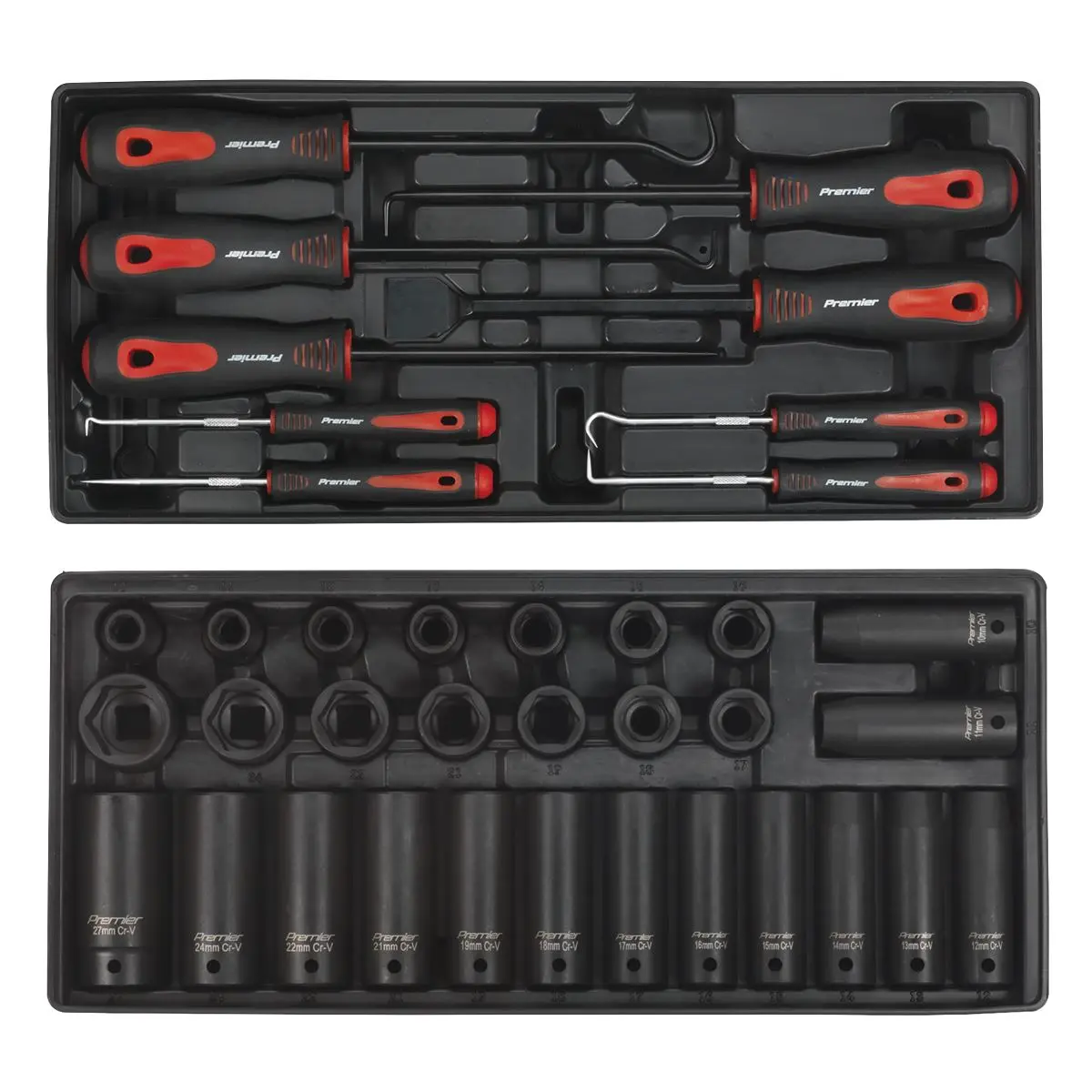 Sealey Superline Pro Tool Chest Combination 14 Drawer with Ball-Bearing Slides - Blue & 1179pc Tool Kit - Image 14