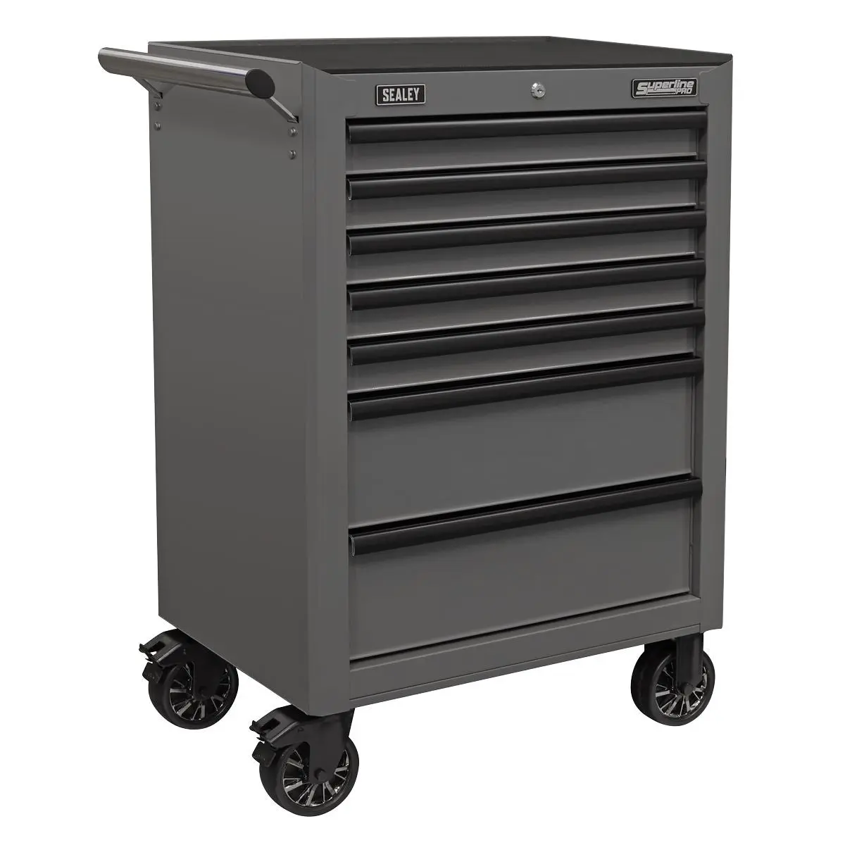 Sealey Superline Pro Tool Chest Combination 14 Drawer with Ball-Bearing Slides - Grey & 1179pc Tool Kit - Image 4