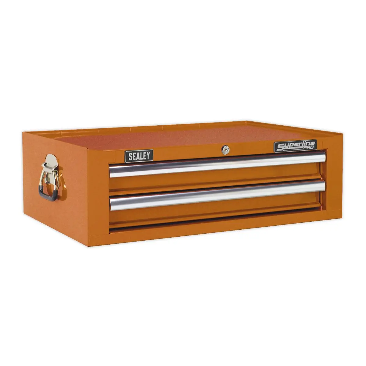Sealey Superline Pro Tool Chest Combination 14 Drawer with Ball-Bearing Slides - Orange & 446pc Tool Kit - Image 5
