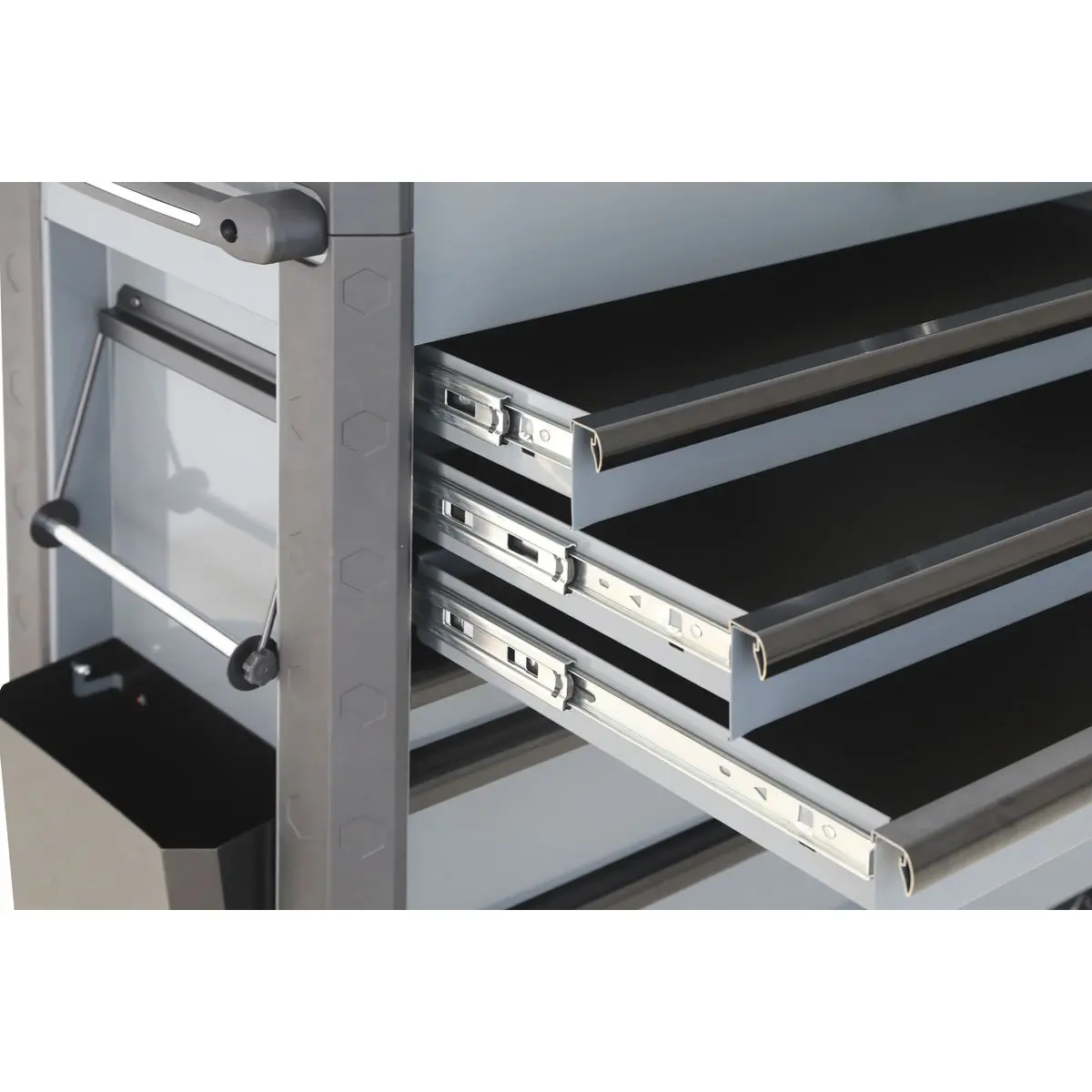 Sealey Superline Pro® Tool Trolley 6 Drawer - Grey - Image 10