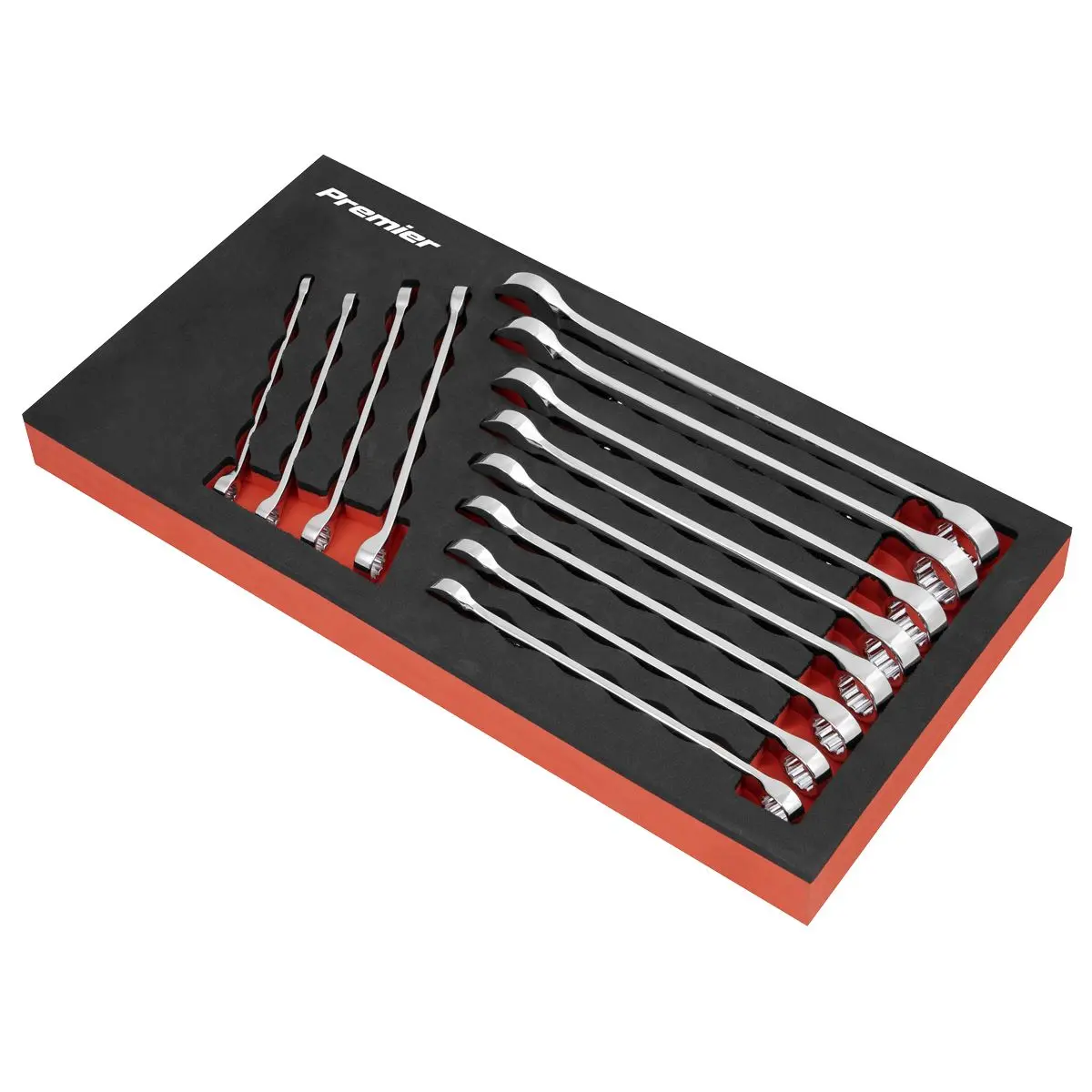 Sealey Superline Pro Topchest 10 Drawer with Ball-Bearing Slides - Black & 140pc Tool Kit - Image 3