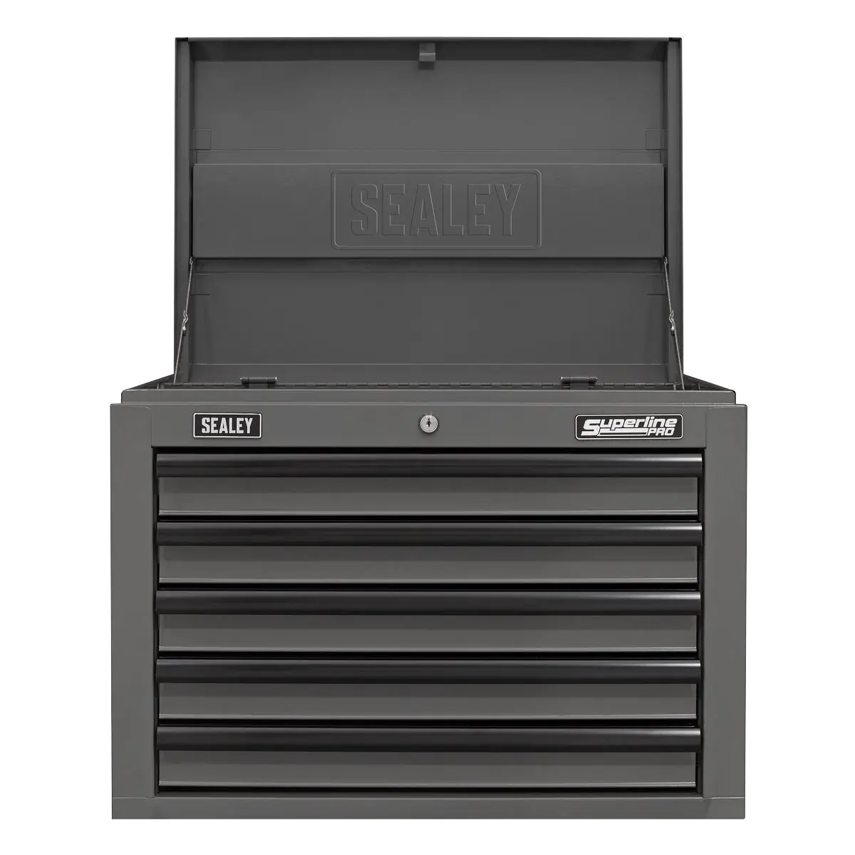Sealey Superline Pro Topchest 5 Drawer with Ball-Bearing Slides - Grey/Black - Image 3