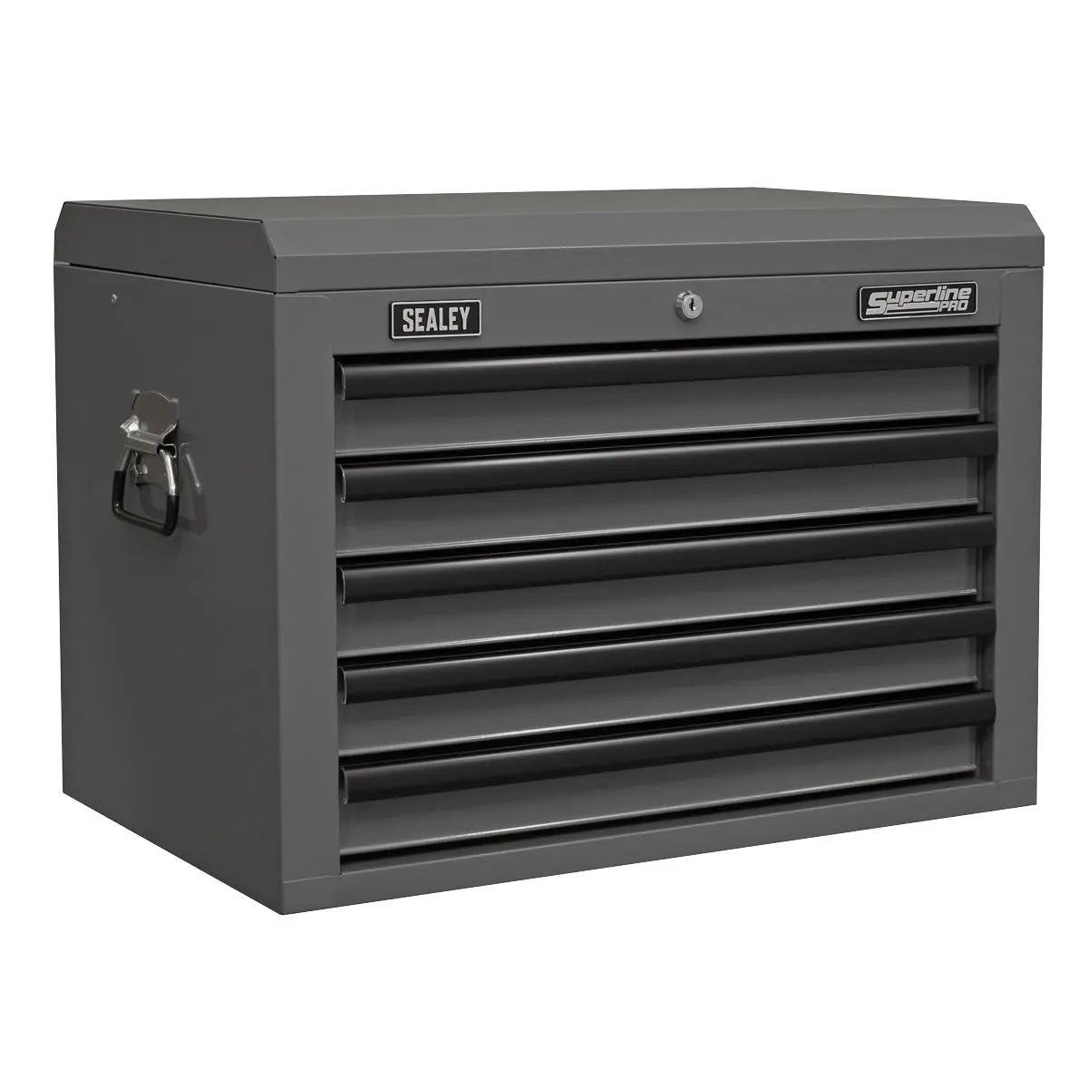 Sealey Superline Pro Topchest 5 Drawer with Ball-Bearing Slides - Grey/Black - Image 4