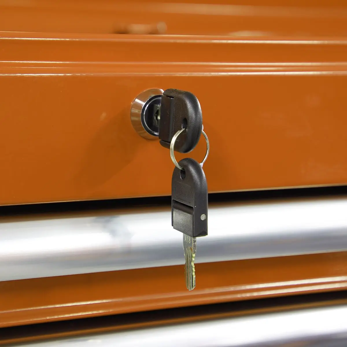 Sealey Superline Pro Topchest 5 Drawer with Ball-Bearing Slides - Orange - Image 8