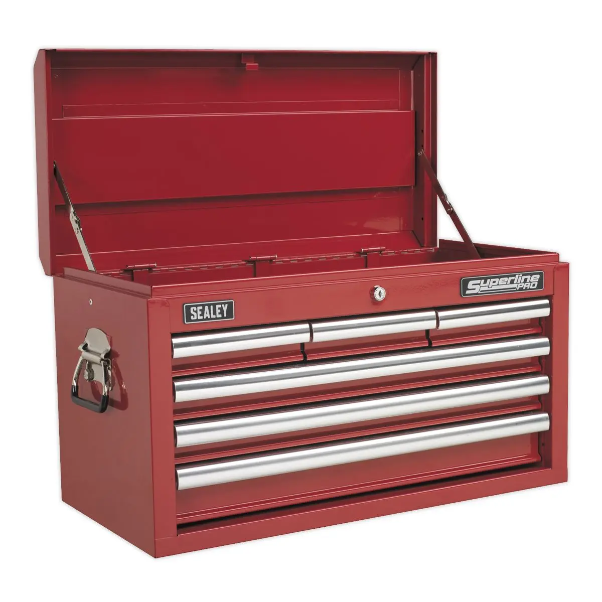 Sealey Superline Pro Topchest 6 Drawer with Ball-Bearing Slides - Red