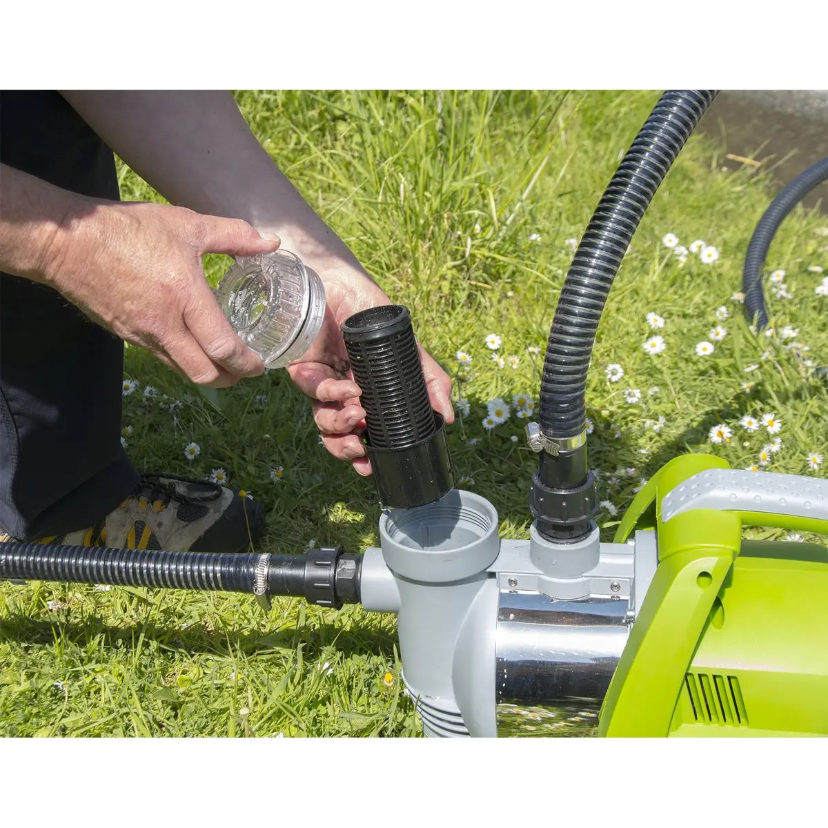 Sealey Surface Mounting Water Pump Stainless Steel 55L/min 230V - Image 6