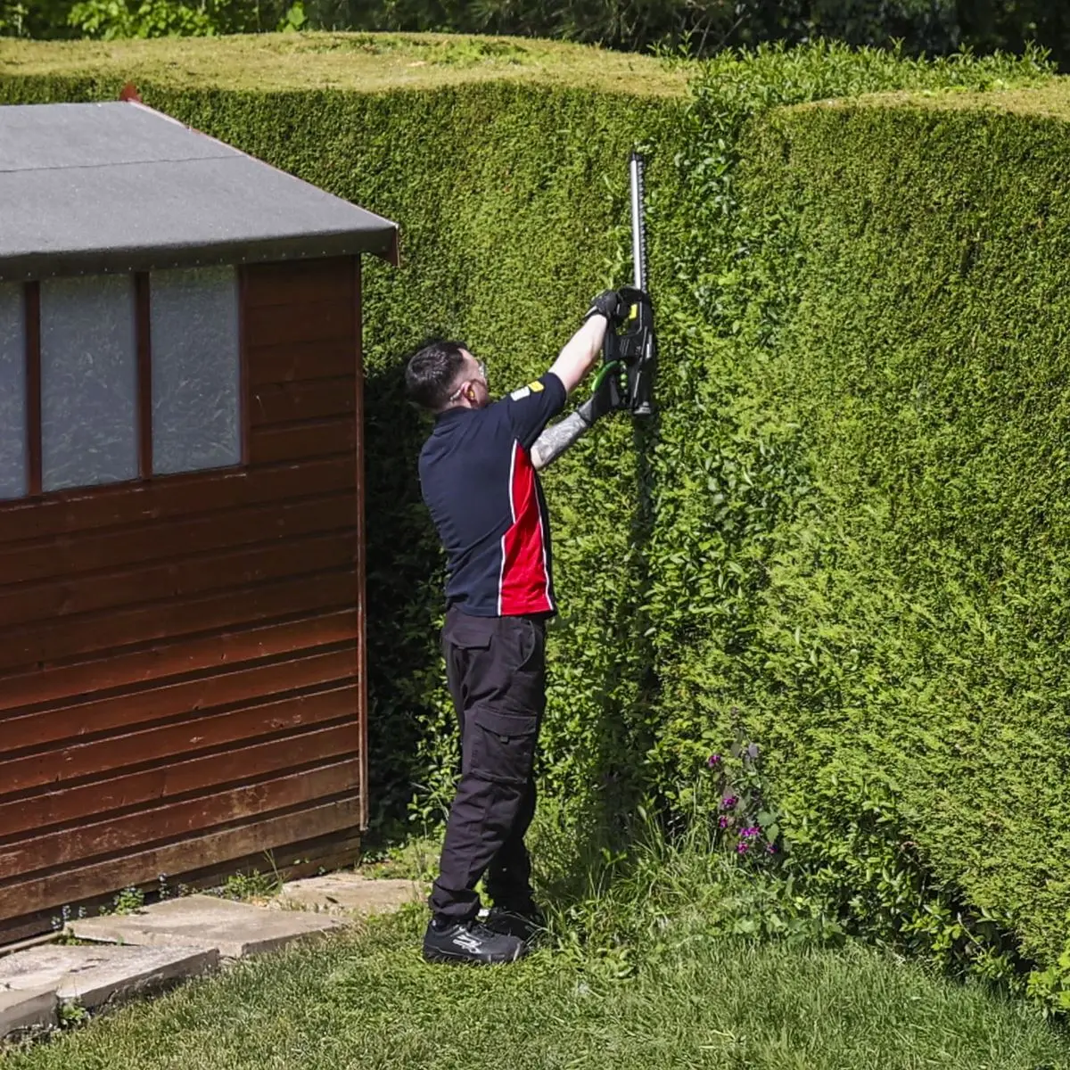 Sealey SV10.8 Series Cordless Hedge Trimmer Kit 10.8V 2Ah - Image 6