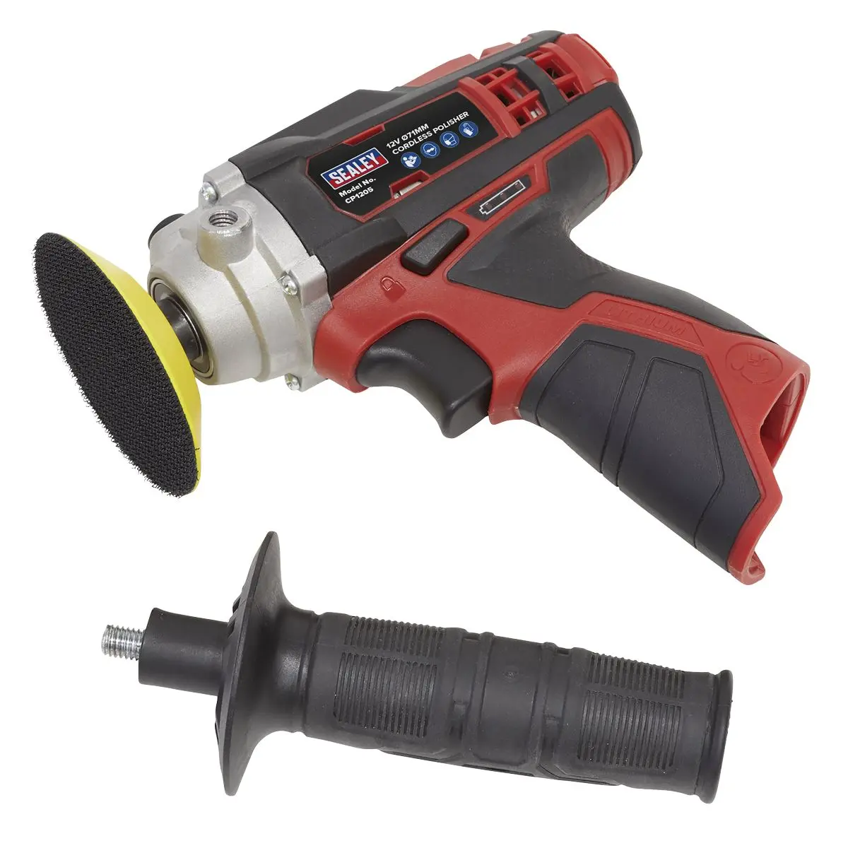 Sealey SV12 Series 6 x 12V Cordless Power Tool Kit - 3 Batteries - Image 5