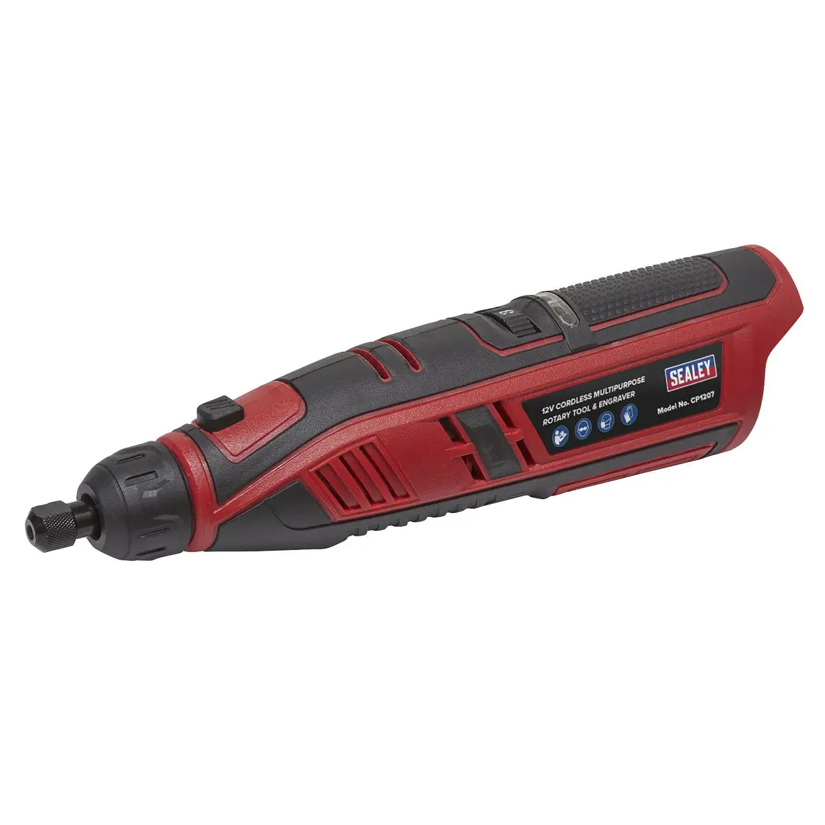 Sealey SV12 Series 6 x 12V Cordless Power Tool Kit - 3 Batteries - Image 6