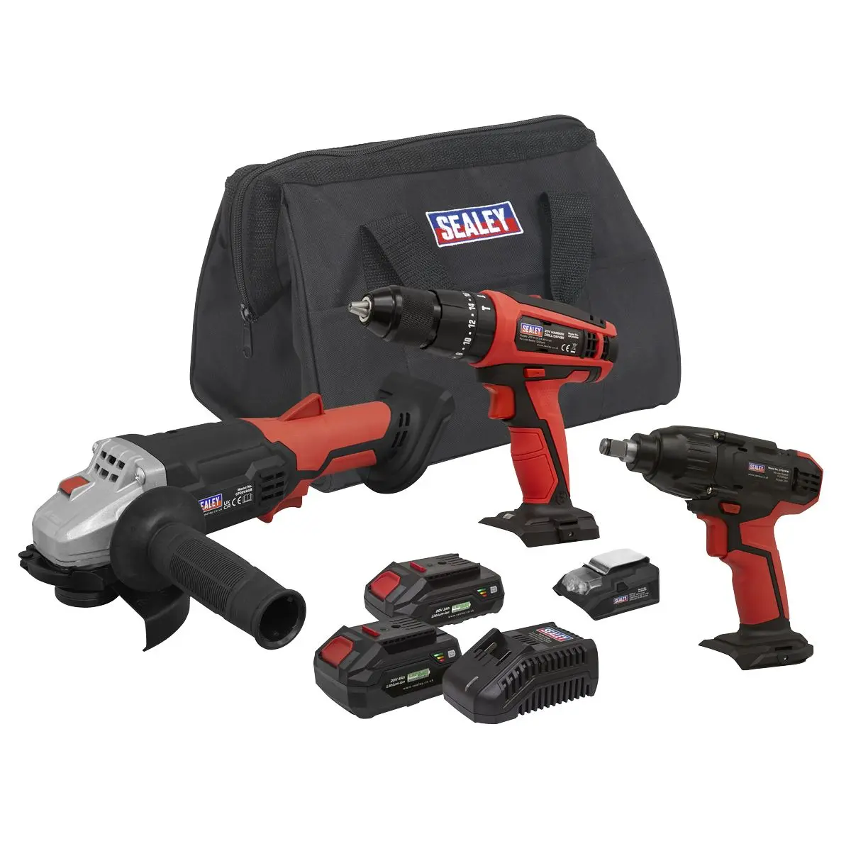 Sealey 3 x Tool Cordless Combo Kit 20V SV20 Series - Image 5