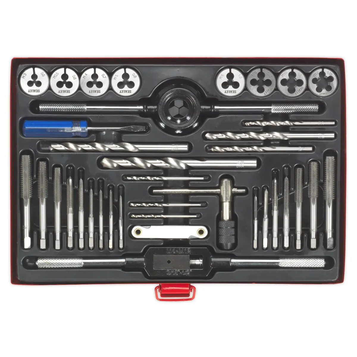 Sealey Tap & Die Set 37pc Split Dies - Metric - Image 4