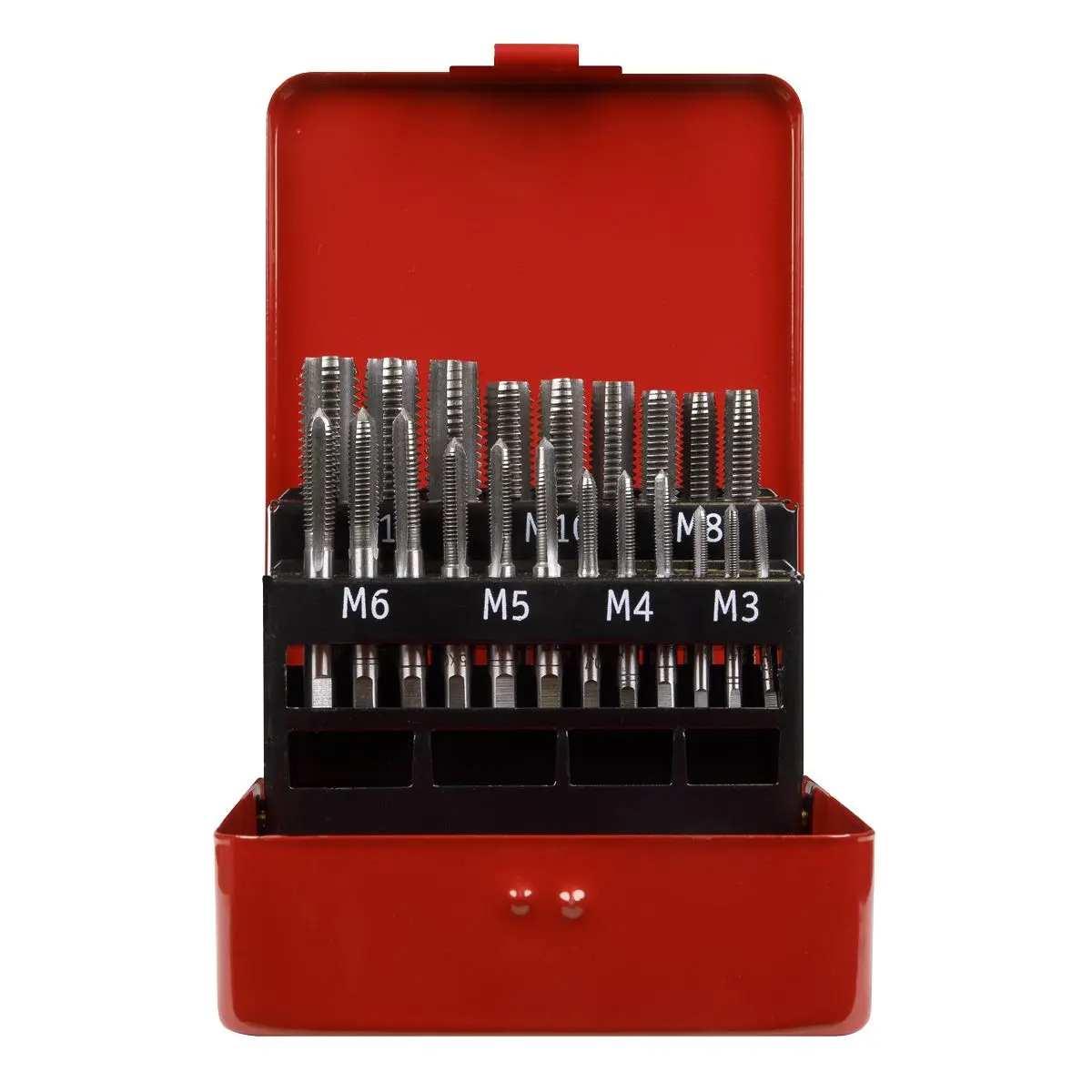 Sealey Tap Set 21 Piece Metric M3-M12 Taper Plug Bottom Taps - Image 3