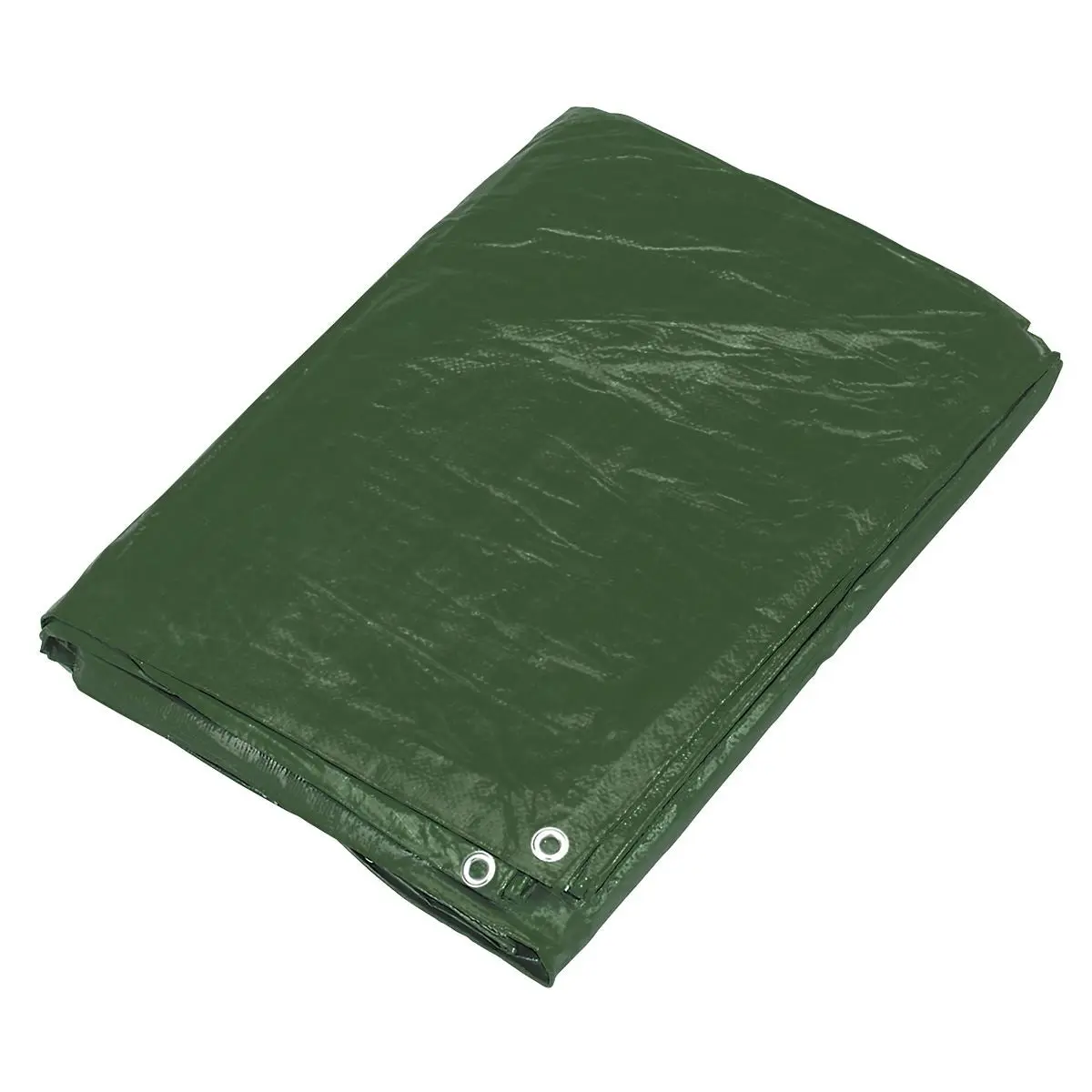 Sealey Tarpaulin 3.05 x 3.66m - Green - Image 2