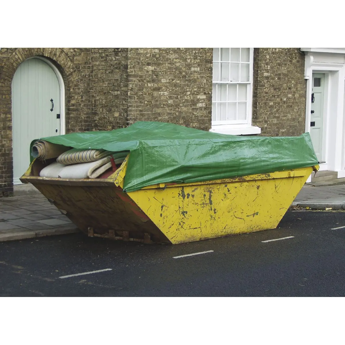 Sealey Tarpaulin 4.88 x 6.10m Green - Image 2