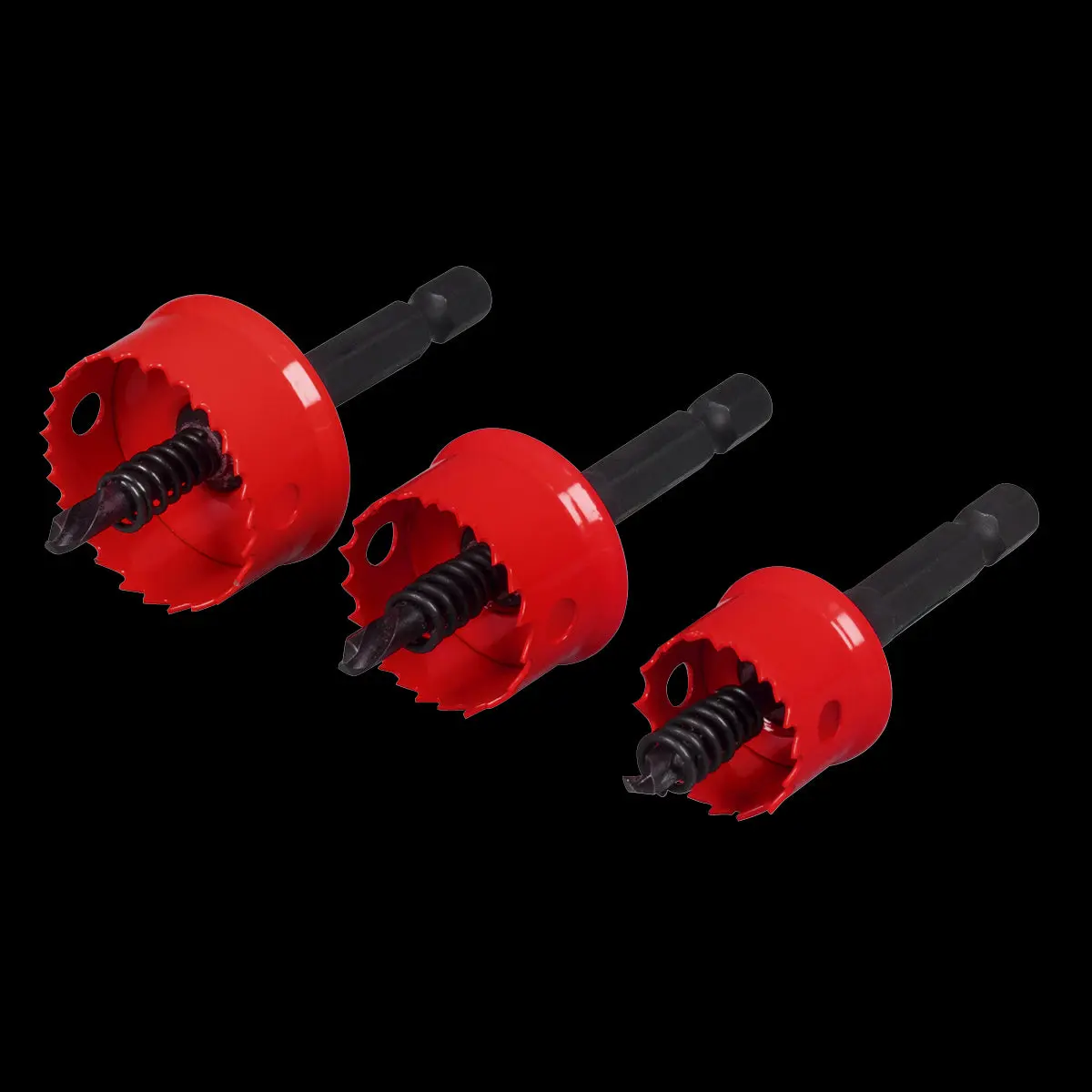 Sealey Thin Wall Hole Saw Set 3pc - Image 6