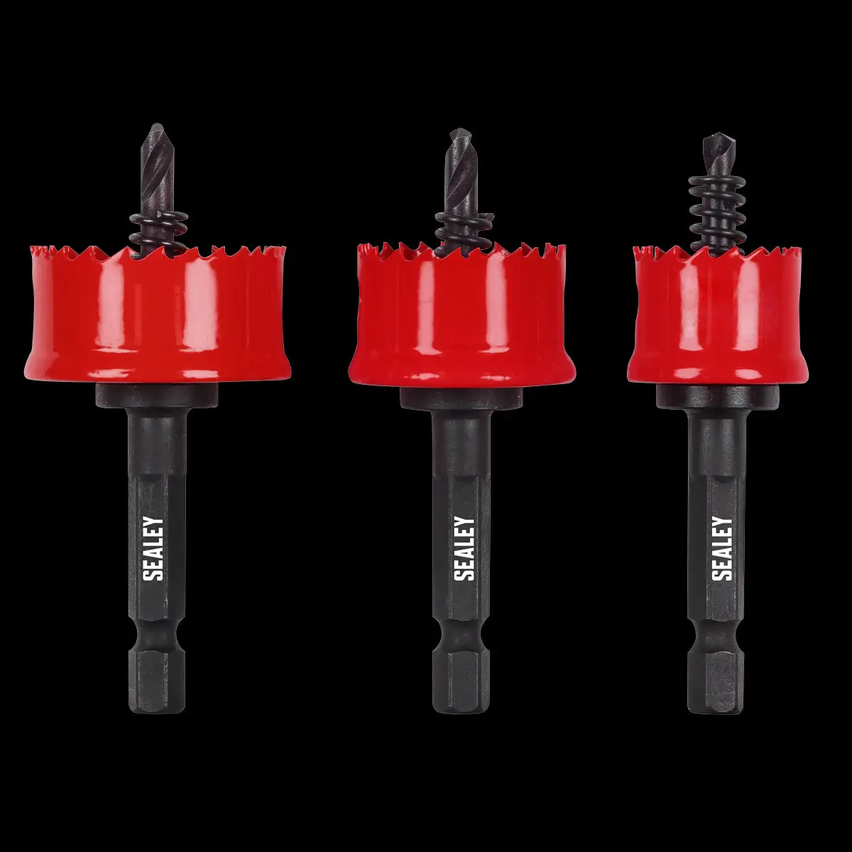Sealey Thin Wall Hole Saw Set 3pc - Image 8